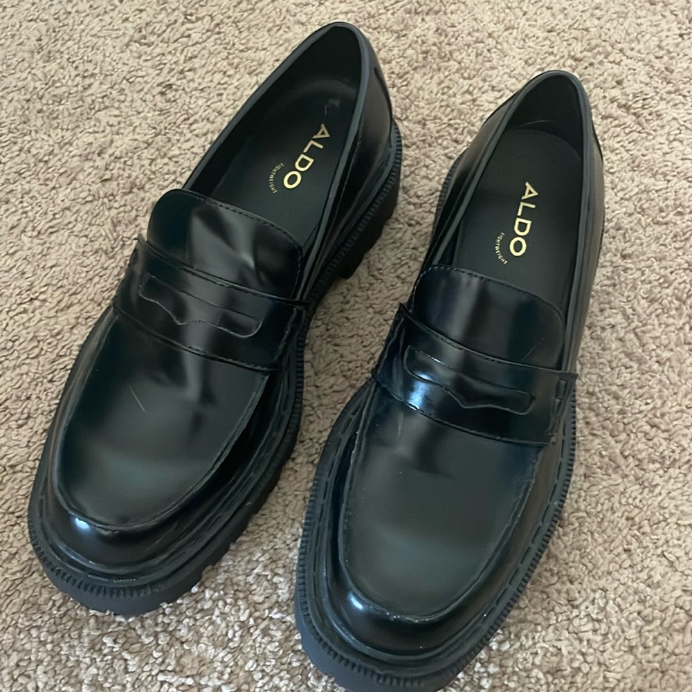 Aldo chunky loafers